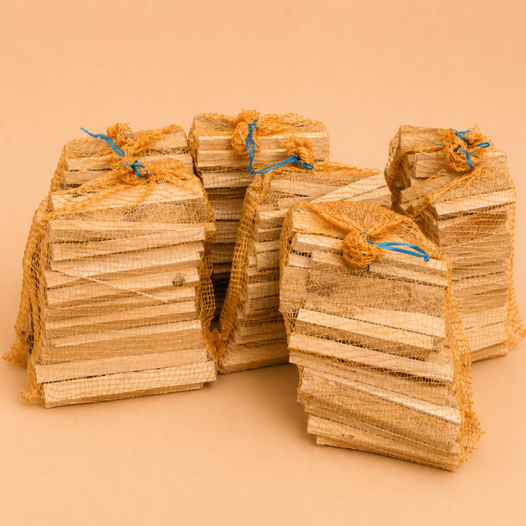 Eiken Rookhout - middel, ca 25 cm -  15 kilo